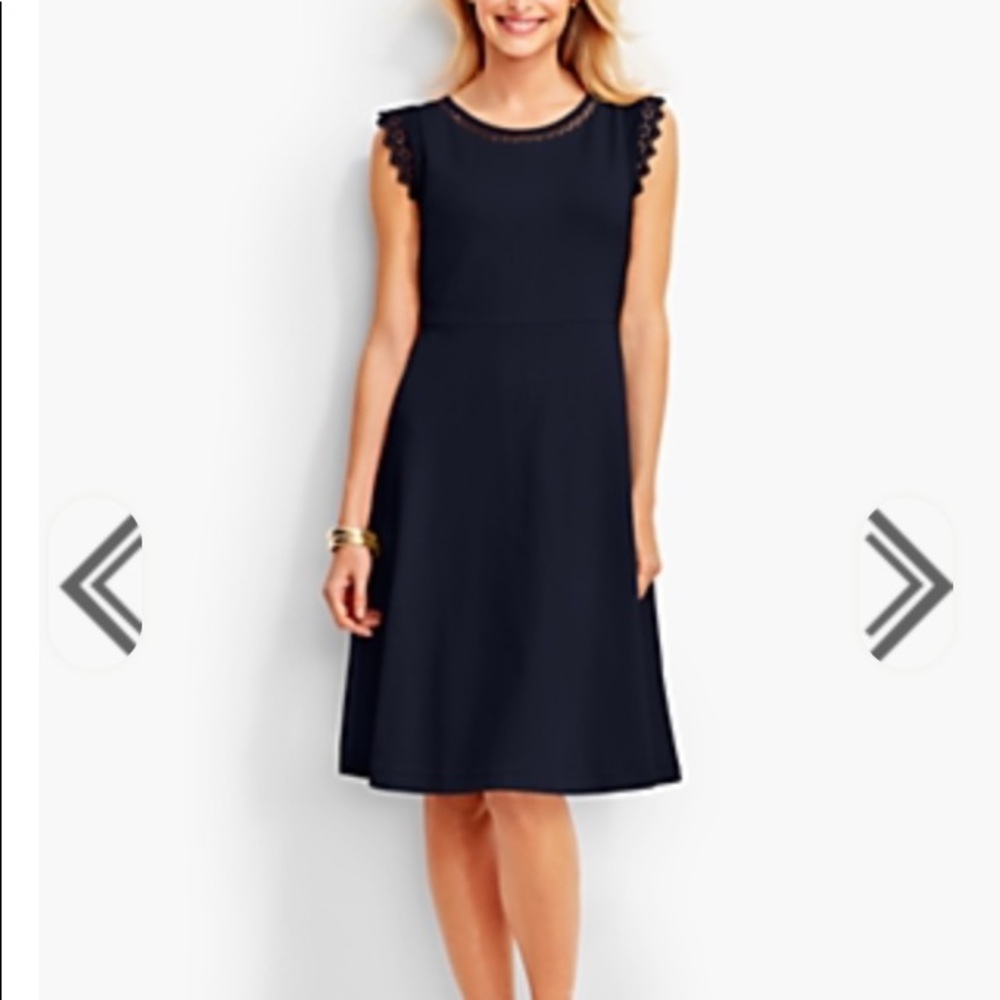 Navy blue dress